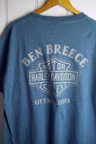 Vintage Harley - Ben Breece Blue Tee - Large