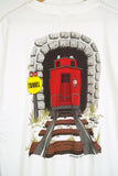 Vintage Pop Culture - Train White Tee - XLarge