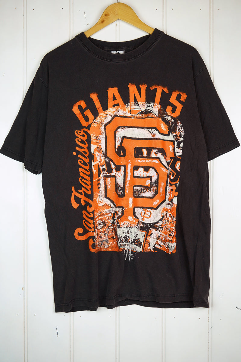 Vintage Sports - Giants Black Tee - XLarge