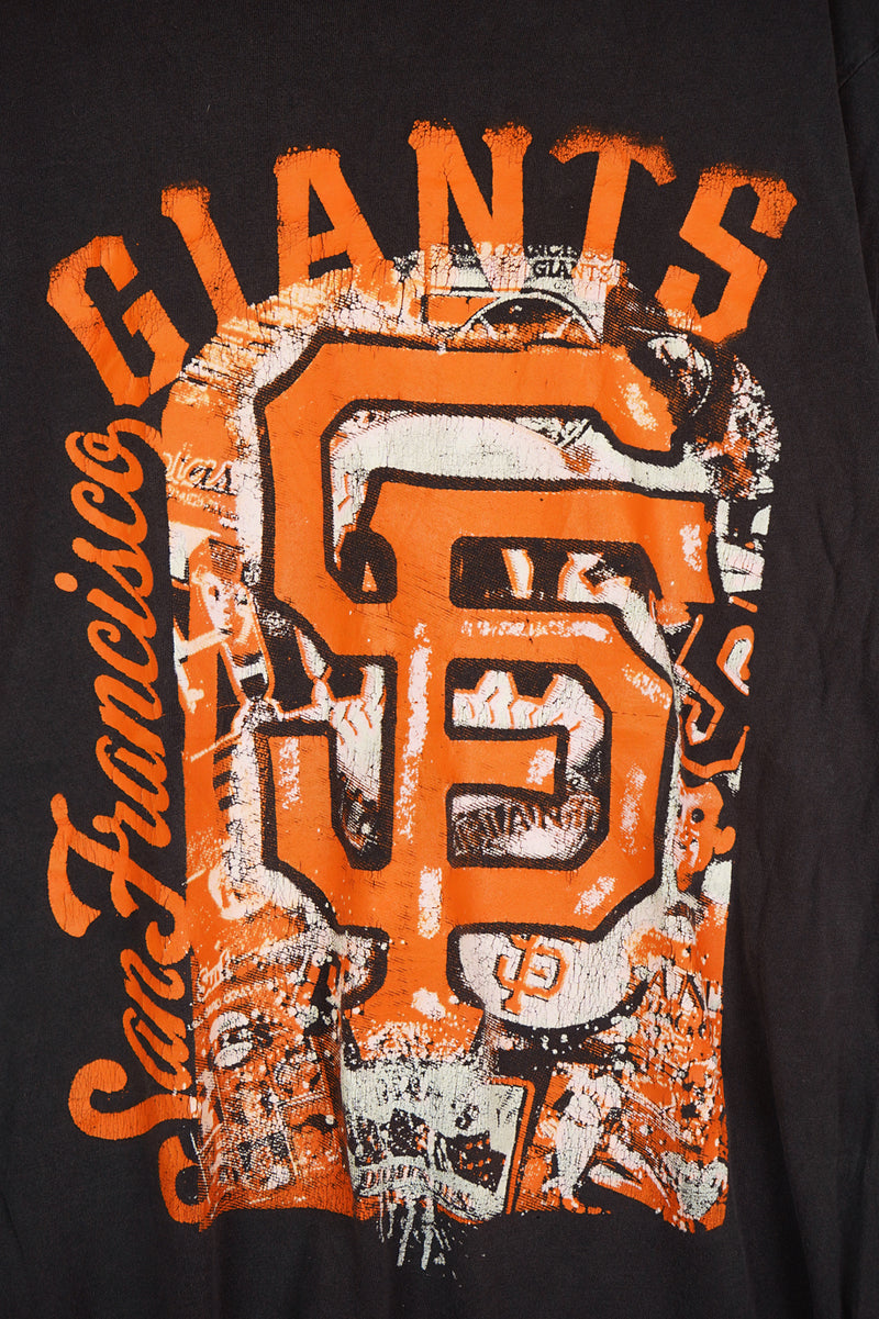 Vintage Sports - Giants Black Tee - XLarge