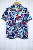 Vintage Hawaiian Shirt - Floral George Shirt - Large