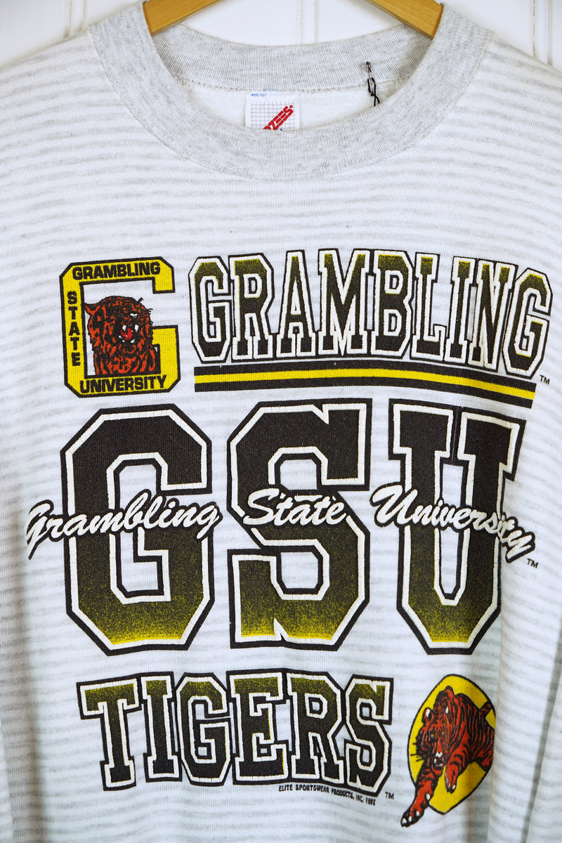 Vintage Sports - GSU Grambling Grey Sweatshirt - XSmall