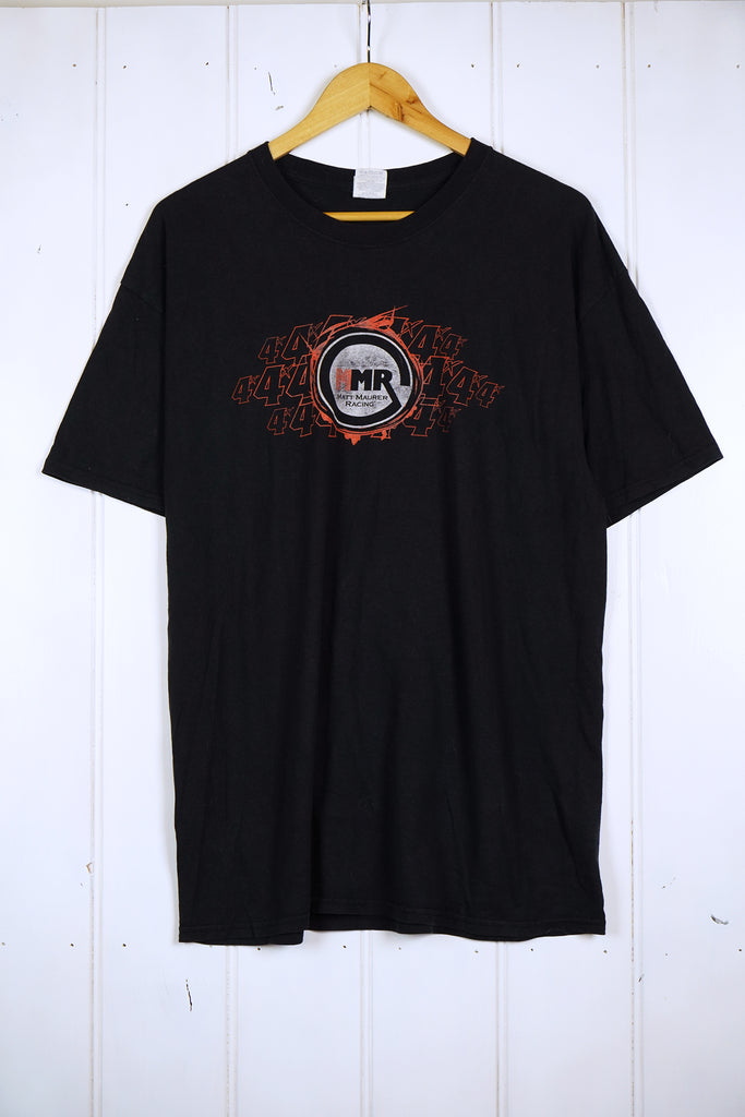 Vintage Nascar - Matt Maurer Faded Black Tee - Large