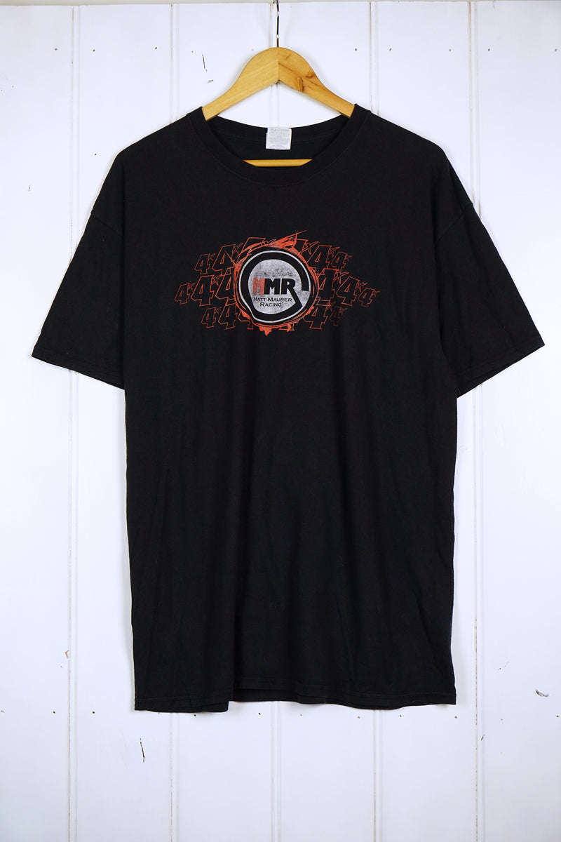 Vintage Nascar - Matt Maurer Faded Black Tee - Large