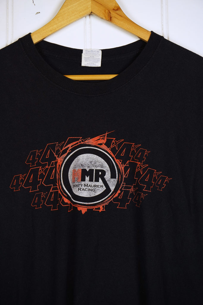 Vintage Nascar - Matt Maurer Faded Black Tee - Large