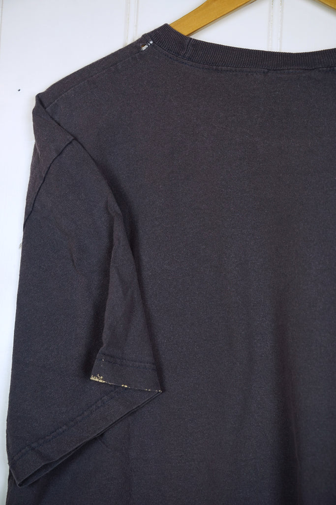 Vintage College - Harvard Faded Navy Tee - Large