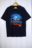 Vintage Sports - Broncos Back 2 Back Tee - Large