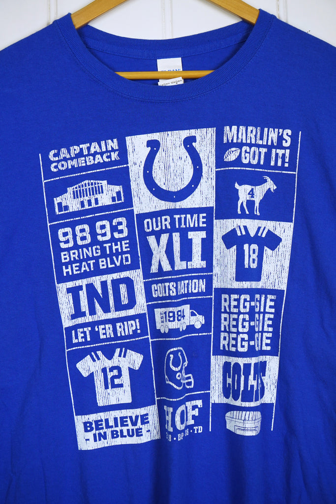Preloved Sports - Colts 35 Tee - Large