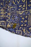 Vintage Party Shirt - Lands End Shirt - Medium