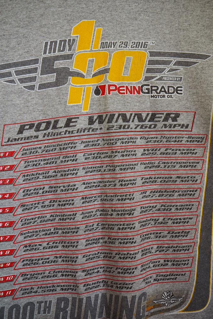 Preloved Racing- Indy 500 Tee - Small