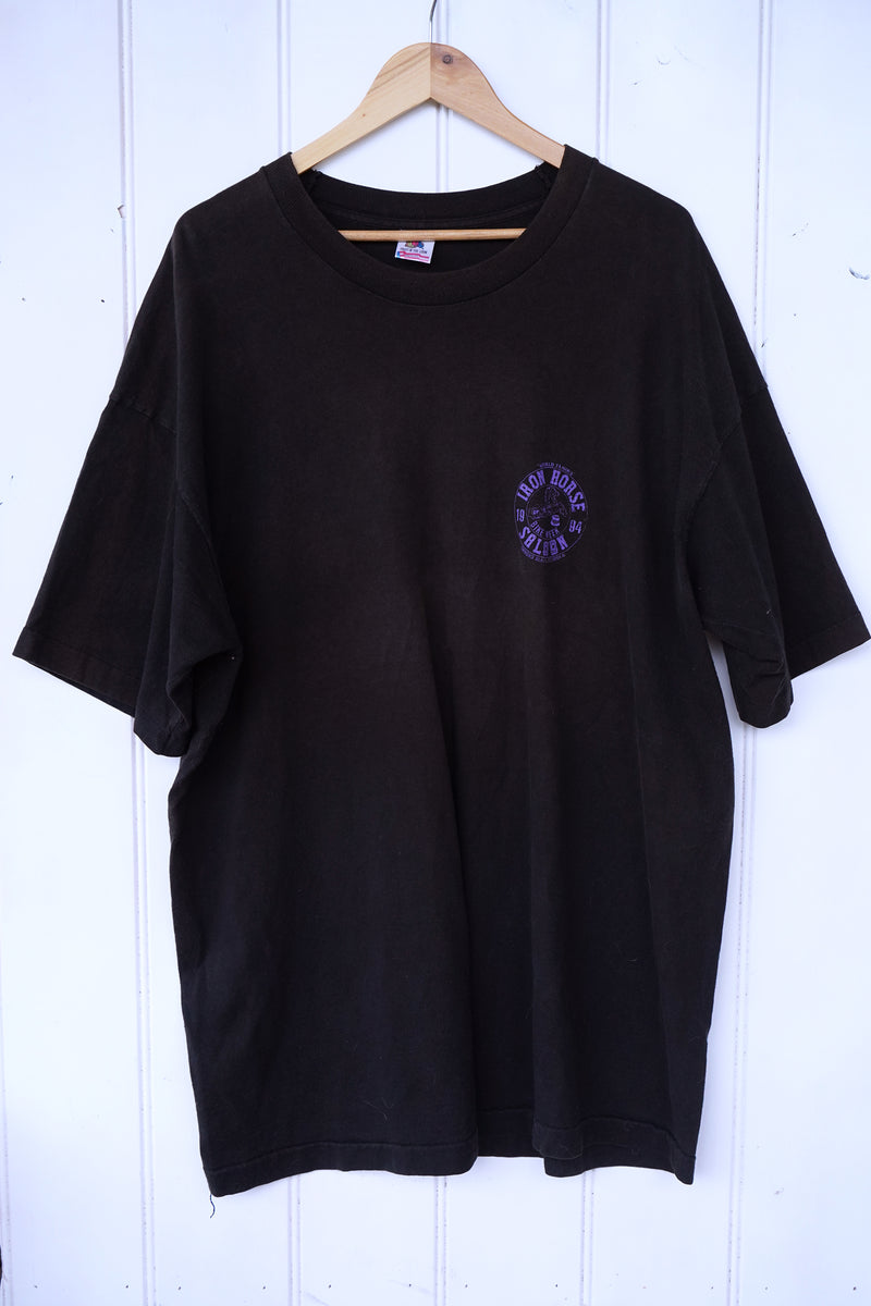 Vintage Harley - Iron Horse Black Tee - 3XLarge