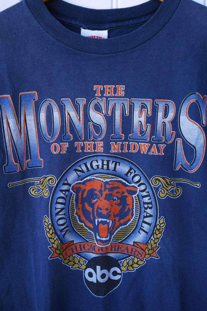 Vintage Sports - Midway Chicago Bears Tee - XSmall