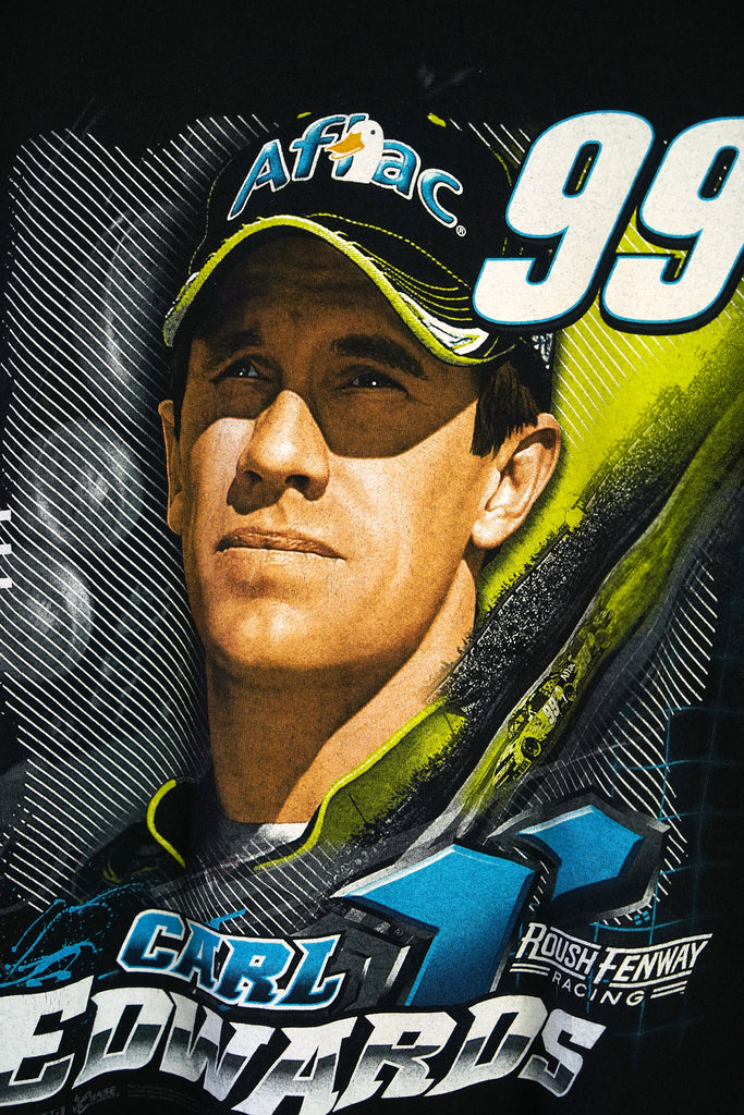 Vintage Nascar - Carl Edwards Black Tee - Large