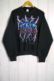 Vintage Chevy - Faded Black Chevy Thunder Sweatshirt - Medium