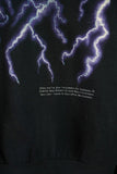 Vintage Chevy - Faded Black Chevy Thunder Sweatshirt - Medium