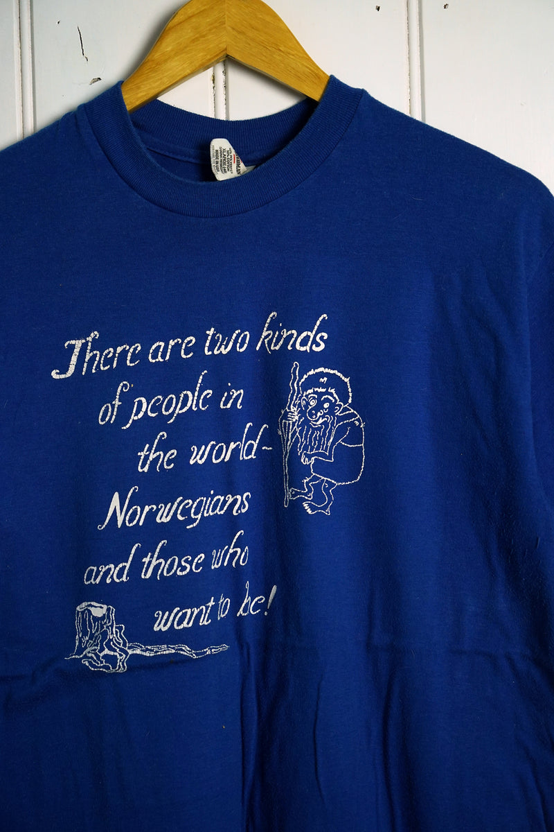 Vintage Tourist - Norwegian Blue Tee - Medium