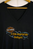 Vintage Harley - Beyond Ordinary Black T-Shirt Dress - Medium