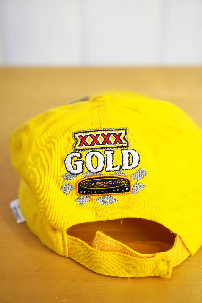 Vintage Hat - 2008 Clipsall 500 Yellow Snap Back