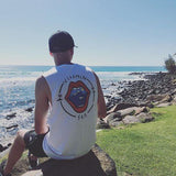 David & Goliath Clothing Co - David & Goliath 'Vitamin Sea - White' Muscle Tee - T-Shirt - Stock & Supply Stores