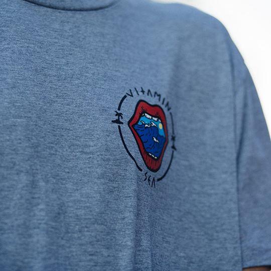 David & Goliath Clothing Co - David & Goliath 'Vitamin Sea - Grey' Tee - T-Shirt - Stock & Supply Stores