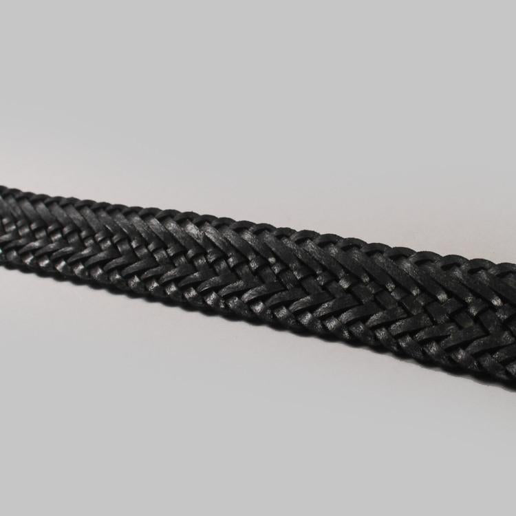 West Texas 'Braided - Black' Belt