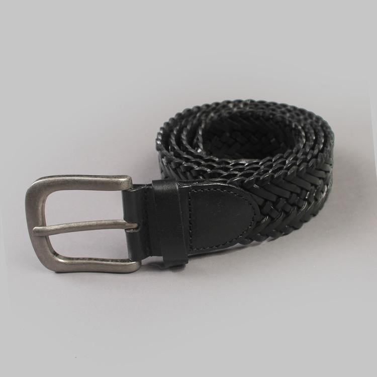 West Texas 'Braided - Black' Belt