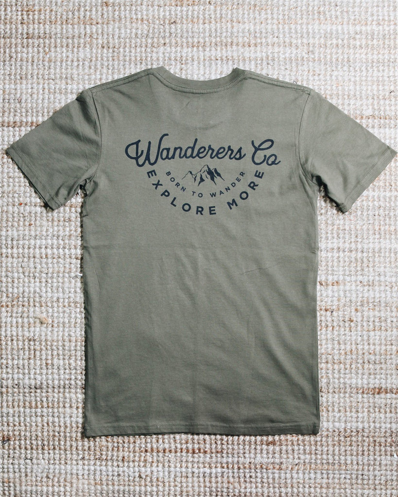 Explore More Tee - Army Green