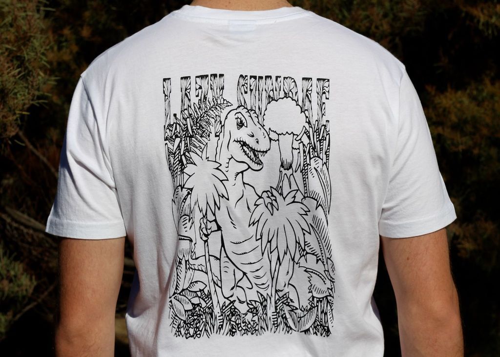 Lazy Sundae 'Villain - White' Tee