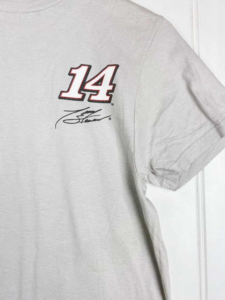 Preloved Nascar - Tony Stewart Off-White Tee - Small