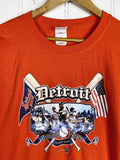 Preloved Sports - Detroit Pennant Fever Orange Tee - Large