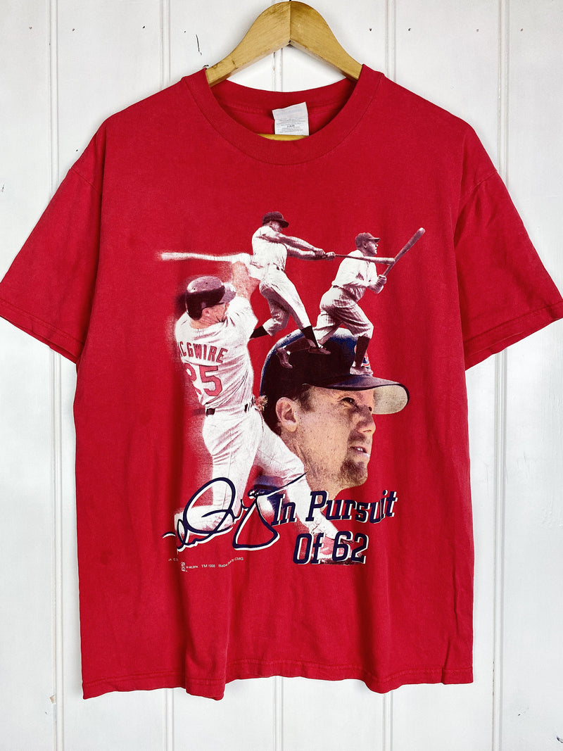 Vintage Sports - Pursuit Red Tee - Large