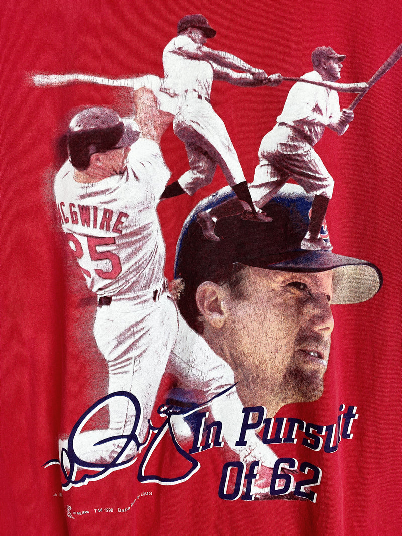 Vintage Sports - Pursuit Red Tee - Large