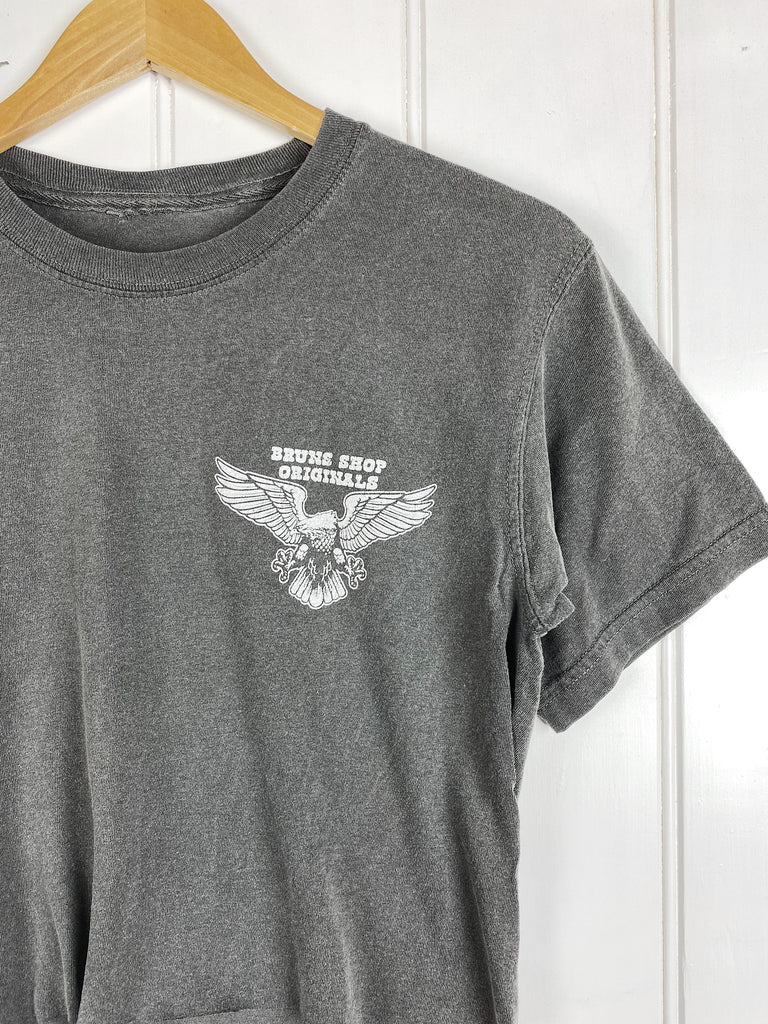 Originals Eagle Faded Black Cropped Tee
