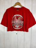 Preloved Sports - Cardinals Red Cropped Tee - XLarge