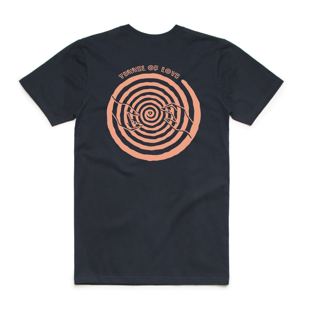 Stale Brand 'Tunnel of Love - Navy' Tee