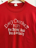 Vintage Tourist - Davy Crockett Red Cropped Tee - Small