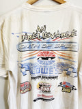 Vintage Nascar - 2003 Month of Speed Trashed White Tee - Large