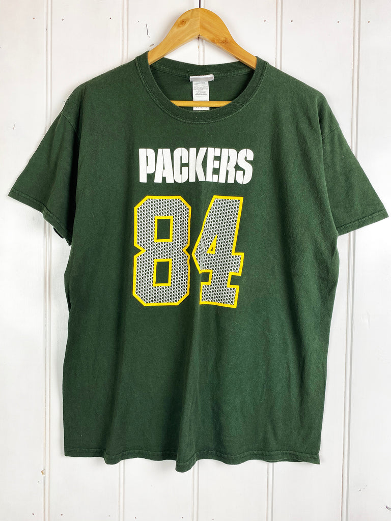 Preloved Sports - Packers 84 Green Tee - Large