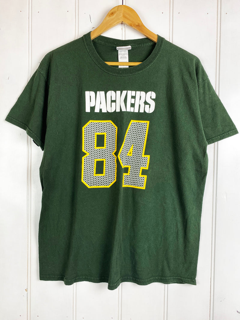 Preloved Sports - Packers 84 Green Tee - Large