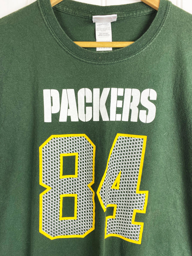 Preloved Sports - Packers 84 Green Tee - Large