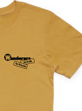 No Frills Frilled-Neck Lizard Tee - Mustard