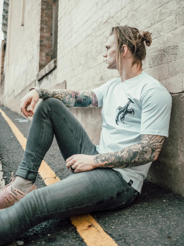 Bolderlines Apparel - Bolderlines Apparel 'Bird of Prey - White' Tee - T-Shirt - Stock & Supply Stores