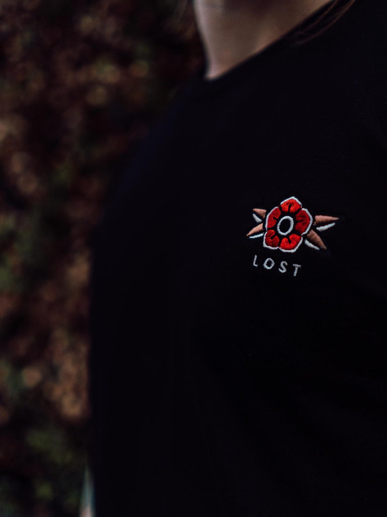 Bolderlines Apparel - Bolderlines Apparel 'Lost - Black' Tee - T-Shirt - Stock & Supply Stores