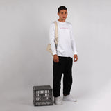 Ordr Co 'Karaoke - White' Longsleeve Tee