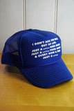 Vintage Cap - A Little Blue Trucker Hat