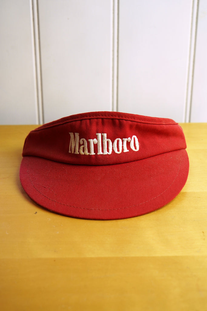 Vintage Cap - Marlboro Red 90s Visor Hat