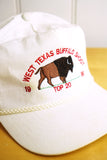 Vintage Cap - West Texas White Snapback Hat