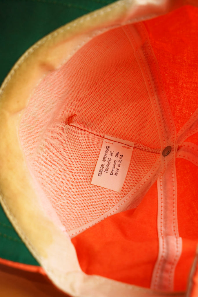 Vintage Cap - AC-Delco Fluro Orange Snapback Hat