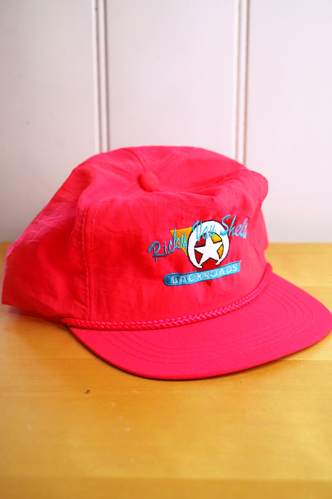 Vintage Cap - Ricky Van Shelton Pink Snapback Hat