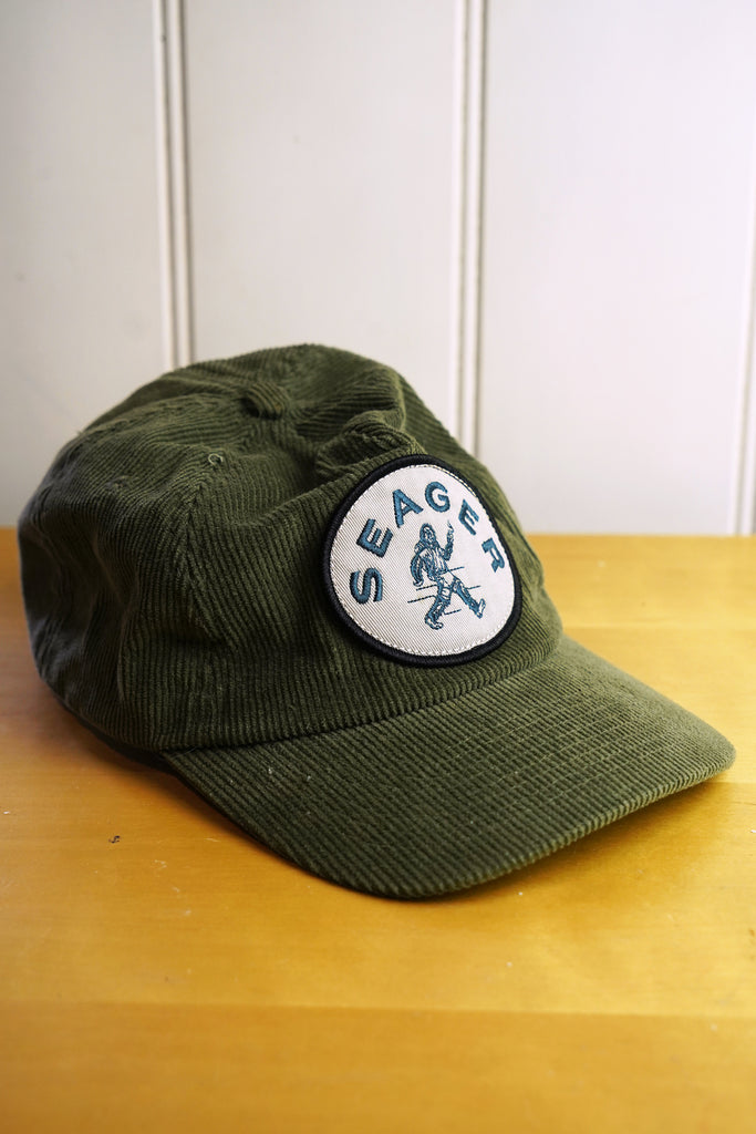 Vintage Cap - Seager Green Corduroy Dad Hat